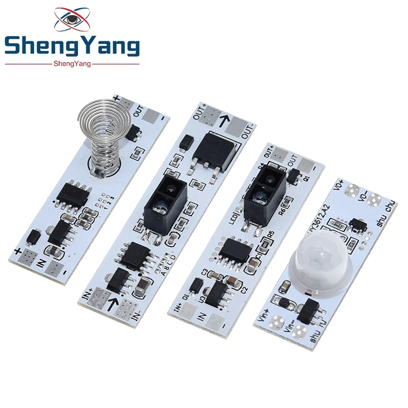 TZT Short Distance Scan Sensor Capacitive Touch Sensor Switch PIR Motion Sensor Switch Module 3A Constant Voltage For Smart Home