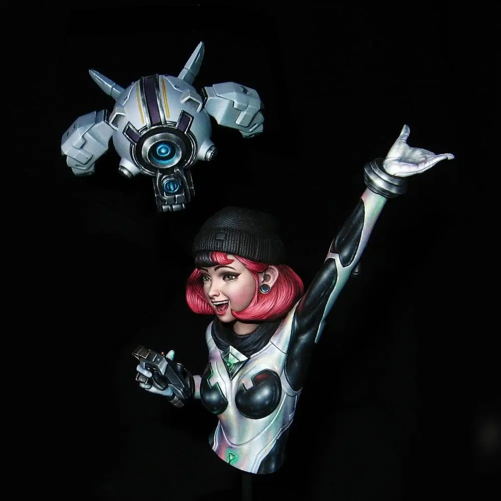 1/10 Resin Model Bust GK,Unassembled and unpainted kit