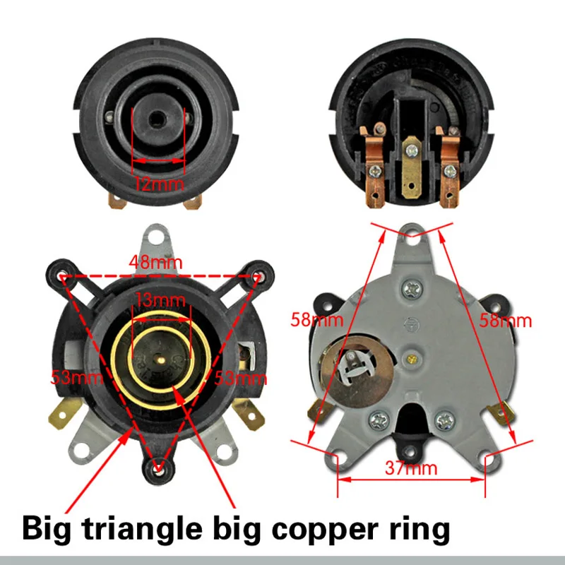 Electric kettle accessories  base thermostat  temperature switch connector coupler set