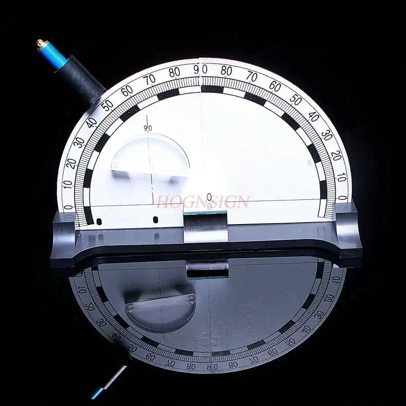 Light reflection and refraction demonstrator foldable total reflection physical optics experimental equipment instrument