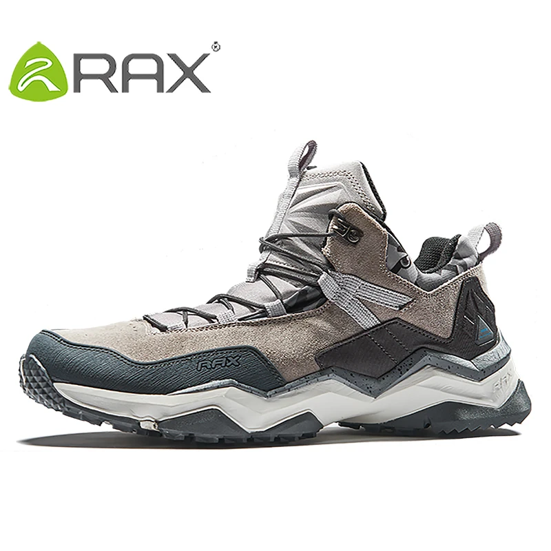 

RAX Men's Waterproof Hiking Shoes Women Climbing Backpacking Trekking Boots Men Outdoor Shoes Anti-slip Mountain Sneakers Men