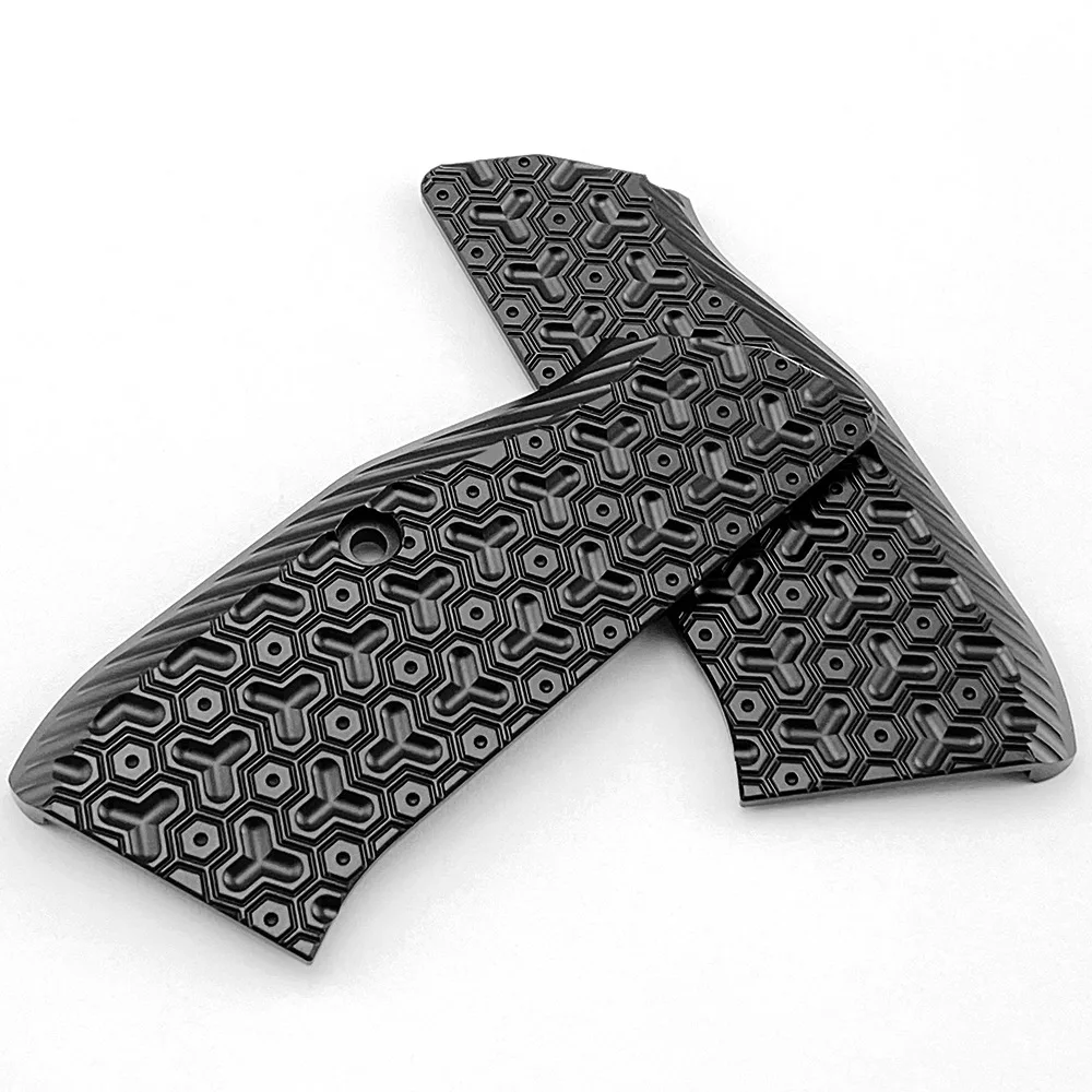 1pair Aluminium Alloy Grips for CZ 75 Full Size CZ75 Grips, SP-01 Series, Shadow 2, 75B BD, Gun Grips with Screws