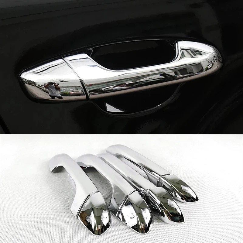 

ABS Chrome For KIA Sportage 4 QL KX5 2016 2017 2018 Car door protector Handle Cover Trims Decoration Car Styling accessories