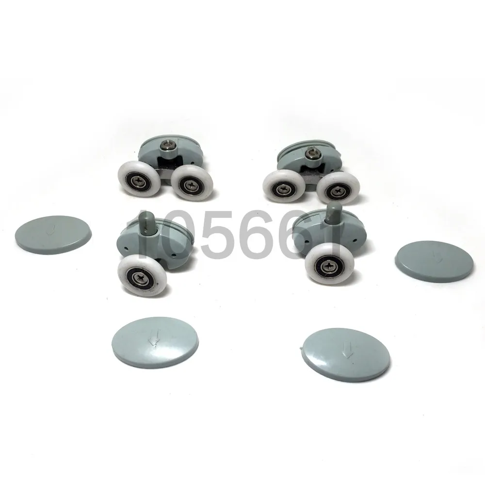 4 x Shower Door ROLLERS/Runners/Wheels 23mm/25mmDiameter Replacement Parts