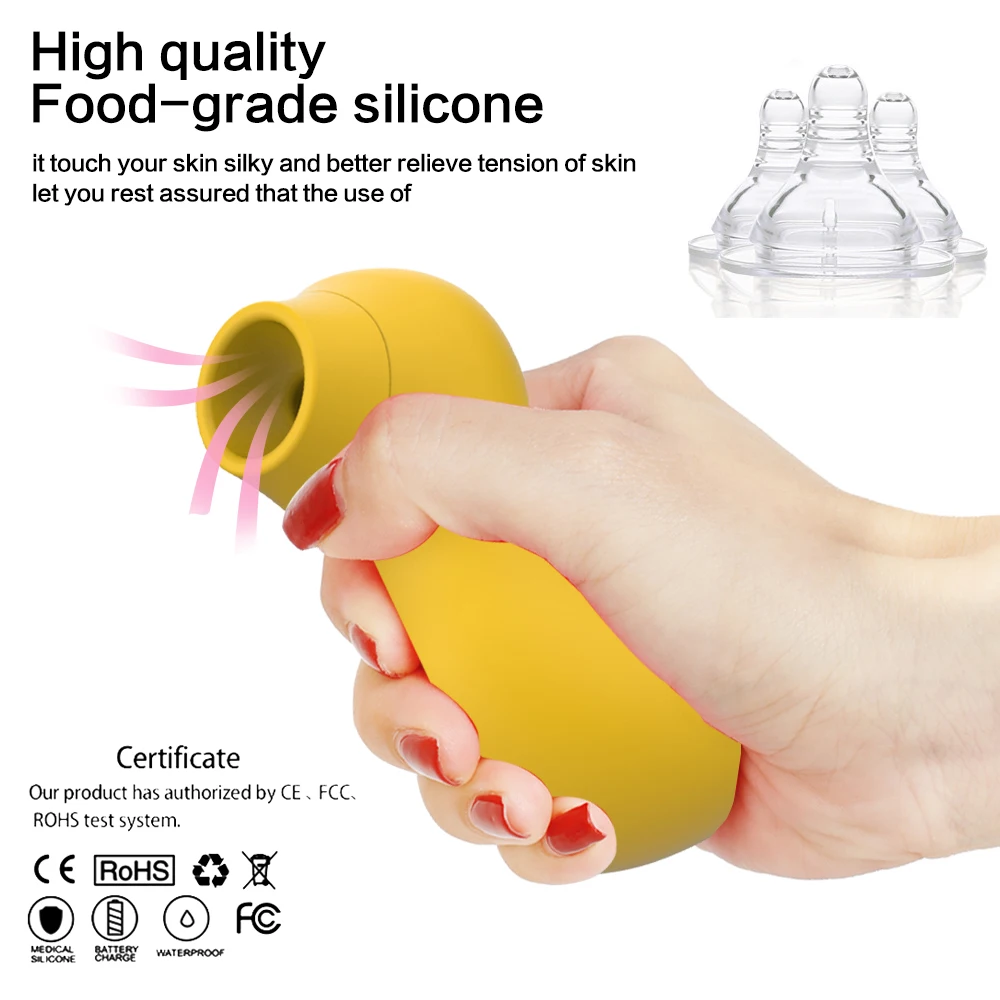 Sucker Clitoris Powerful Sucking Vibrator Female Clit Nipple Oral Vacuum Stimulator Massager Sex Toys Adults Goods for Women