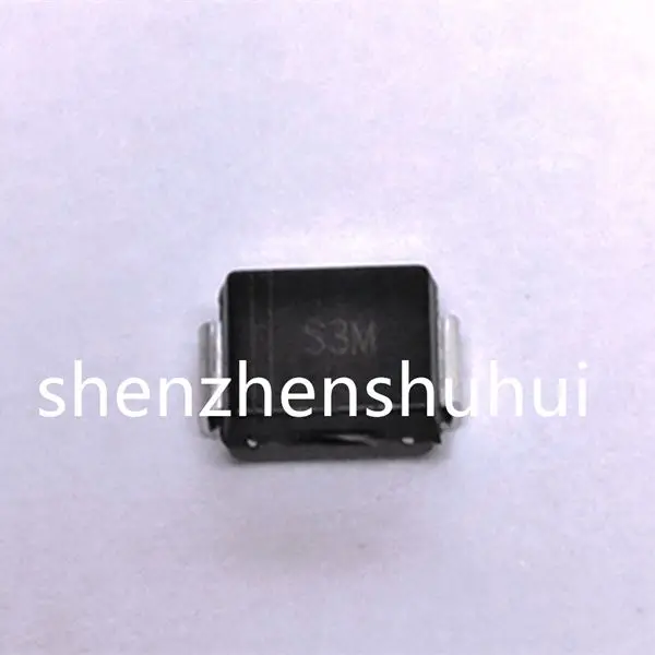 10Pcs SMB Rectifier Diode  S3M DO-214AC SMD