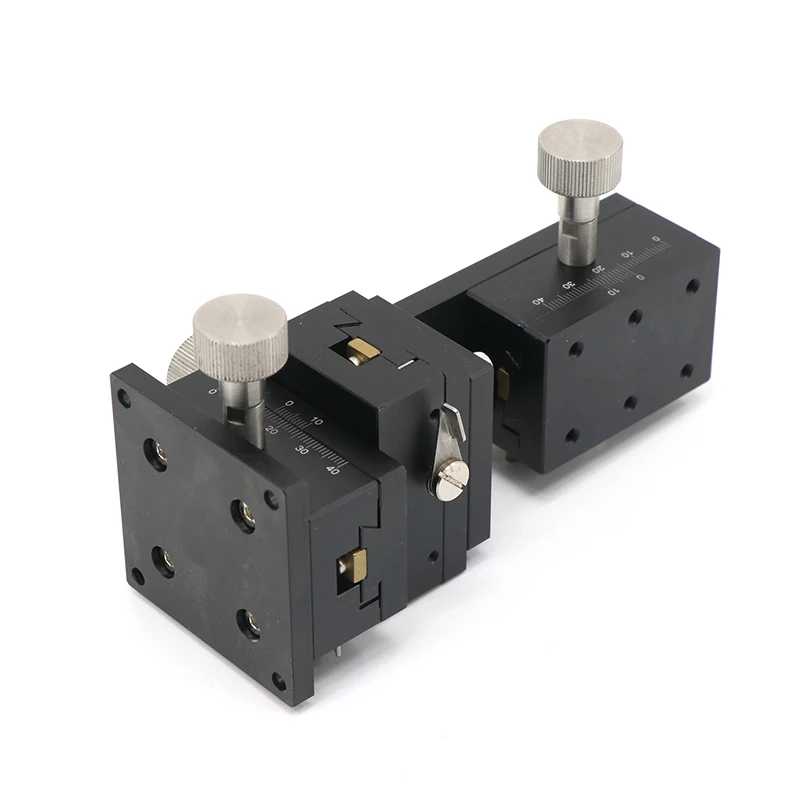 Hong To LWD4060  XYZ  Linear Positioning Stage Dovetail For CCD Position Lab Optical