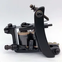 TRUE STAR Newest 10 Wrap Coils Hand-assembled Tattoo Machine Gun For Liner Shader Cast-iron Tattoo Machines