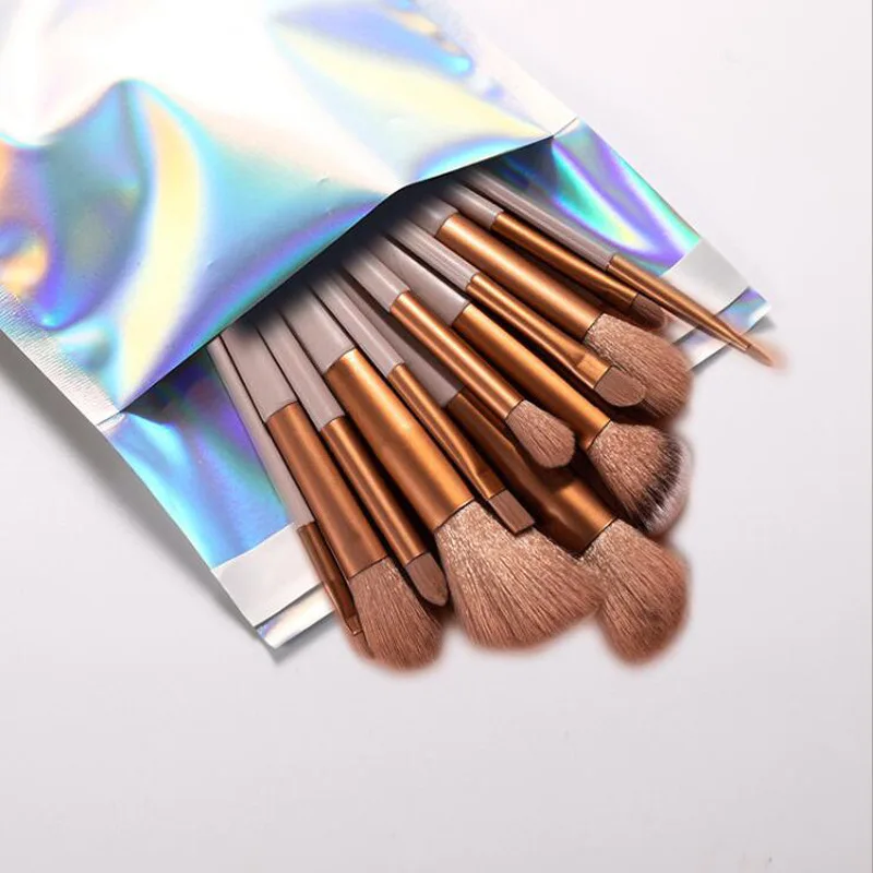 50Pcs/lots Plastic Product Packaging Bag Colorful Laser Storage Bags Self Sealing Jewelry Cosmetics Envelope Courier Mailing Bag