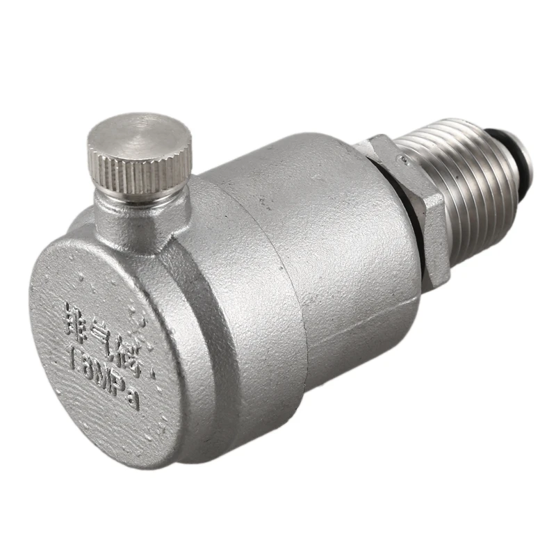 1/2 Inch Stainless Steel 304 Automatic Air Vent Valve for Solar Water Heater Pressure Relief Valve 10Bar