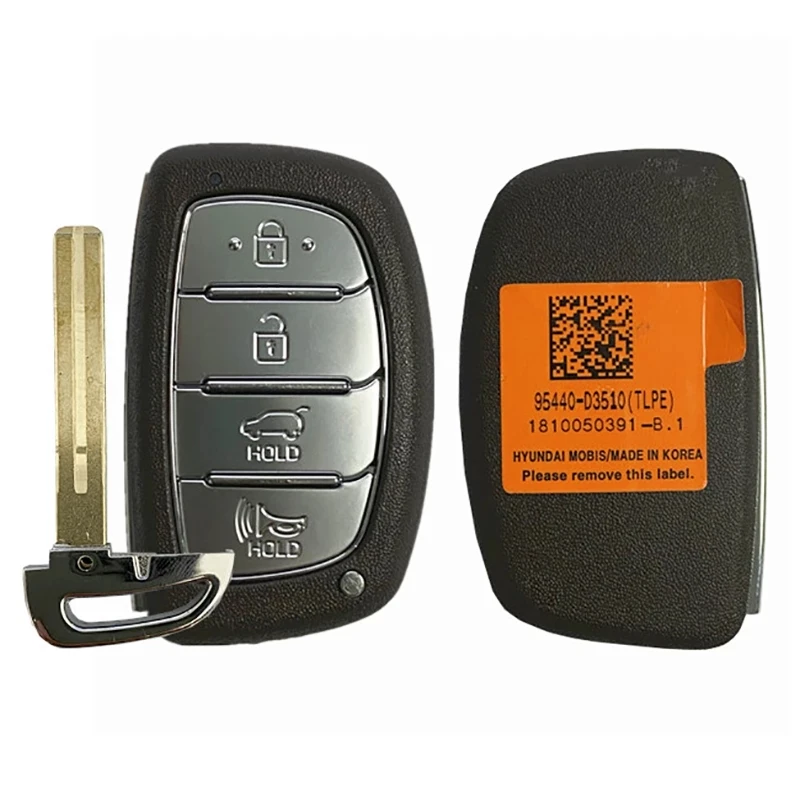 KEYECU Aftermarket/OEM Smart Proximity Remote Key FOB 434MHZ ID47 Chip for Hyundai Tucson 2019 2020 2021 P/N: 95440-D3510