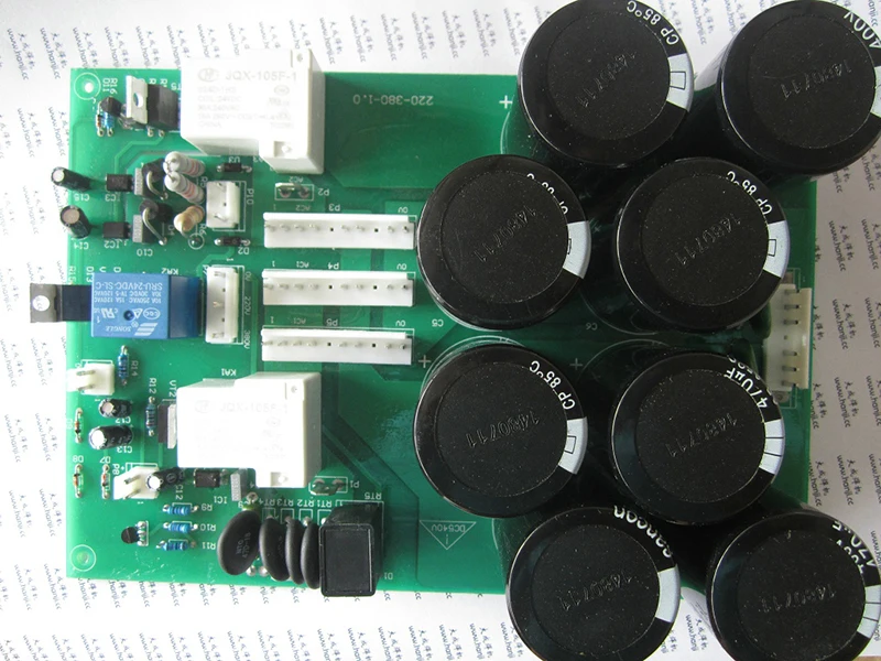 

Dual Voltage Backplane 220V 380V Dual Purpose Backplane Eight Capacitors Three Relays