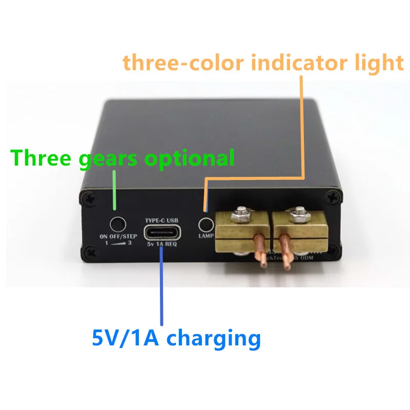 DIY Mini Portable Handheld Spot Welder Double Pulse automatic Trigger 18650 Battery Spot Welding machine  Household Kit
