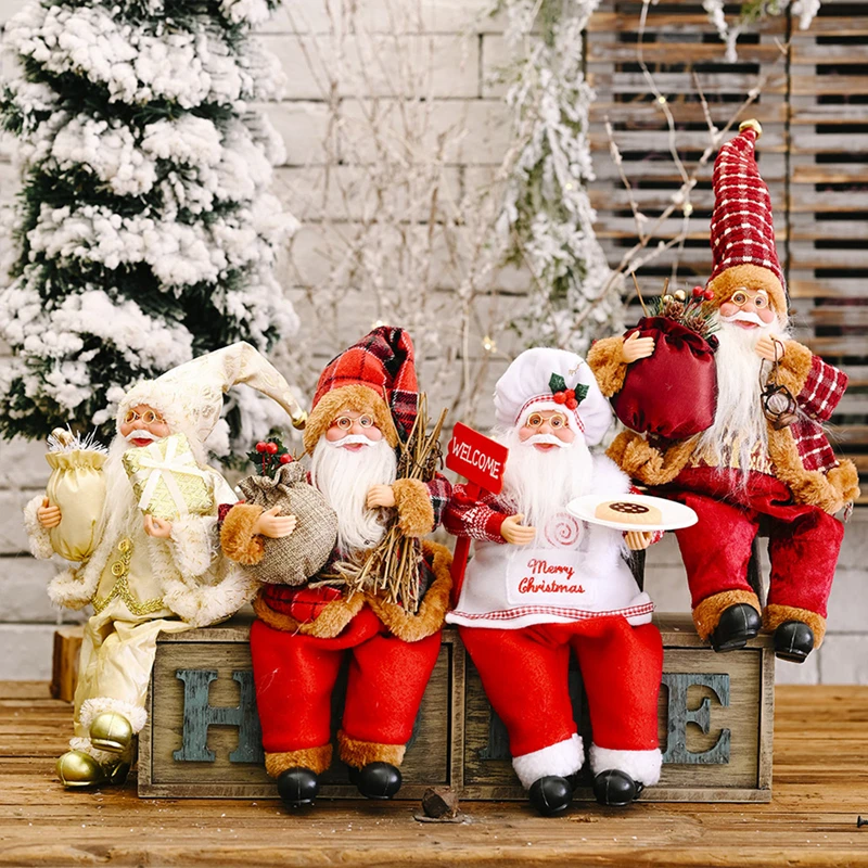 

Santa Claus Doll 2023 Christmas Christmas Decoration For Home 2023 Natal Xmas Gift Merry Christmas Decorations New Year 2024