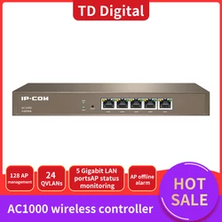 IP-COM AC1000 AP Controller 5*Gigabyte RJ45 Network Port, Maximum 128 APs Management, Email & Software Alert