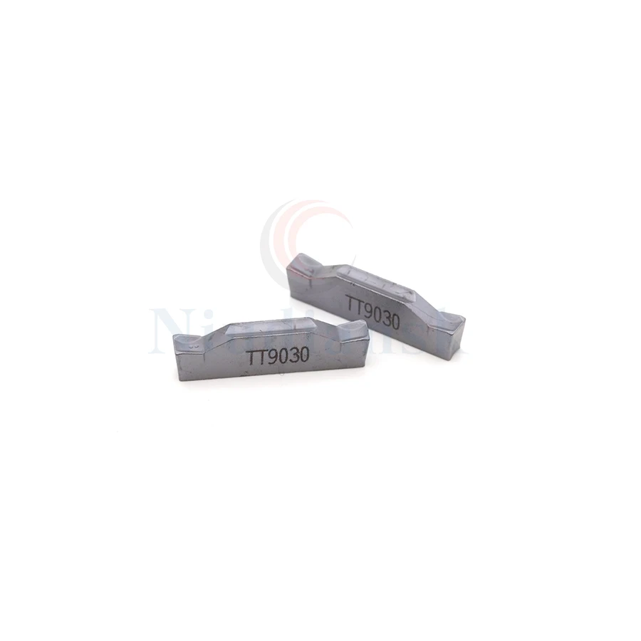 10pcs tdc 2 tt9030/tdc 3 tt9030/tdc 4 tt9030 cnc ferramentas de torneamento de carboneto de inserções de processamento de torno sulcando cortador de corte inserções