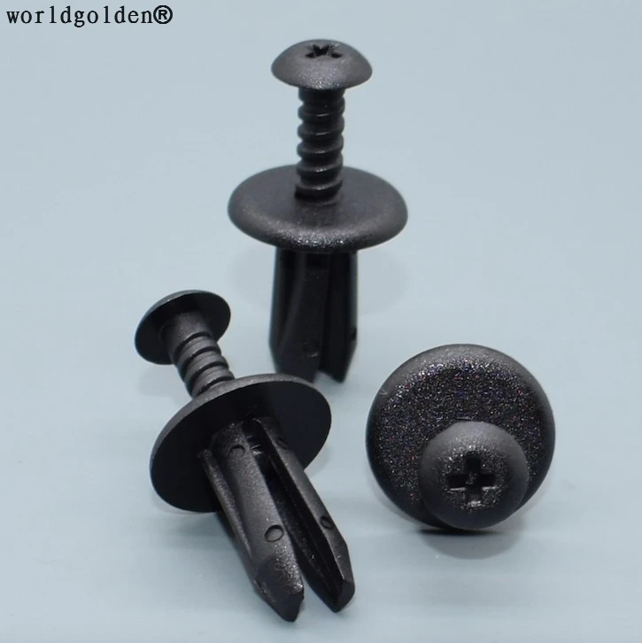 Автокрепежные элементы worldgolden, 100 шт., нажимные фиксаторы Mercedes-Benz 82421028,504056662