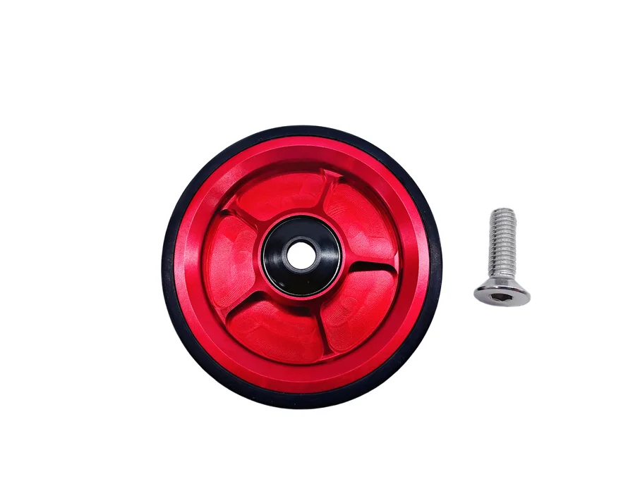 Litepro Closed Easy Wheel For Brompton Birdy Easywheel 60mm Aluminum Alloy Rubber Easywheel