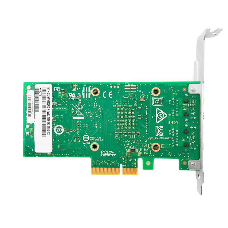 Imagem -02 - Placa de Rede com Chipconjunto X550-t2 Pcie 3.0x4 10g Portas Rj45 10gbase-t Nic Chipset Intel X550at2 Gbps Gbps 5g Rede 10g