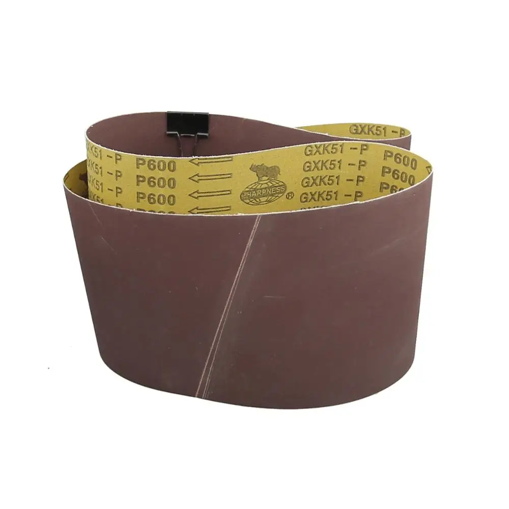 1 piece 1220 *150 /100 /75 /50 mm Abrasive Sanding Belts Wood Soft Metal Grinding