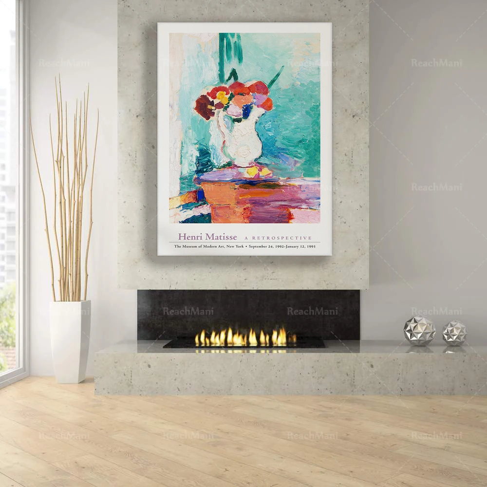 Henri Matisse Art Exhibition Poster Large Print