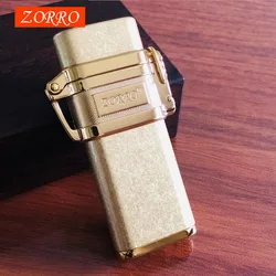 2021 Zorro Brass Kerosene Windproof Lighter Creative Depth Waterproof Classic Submarine Grinding Wheel Lighter