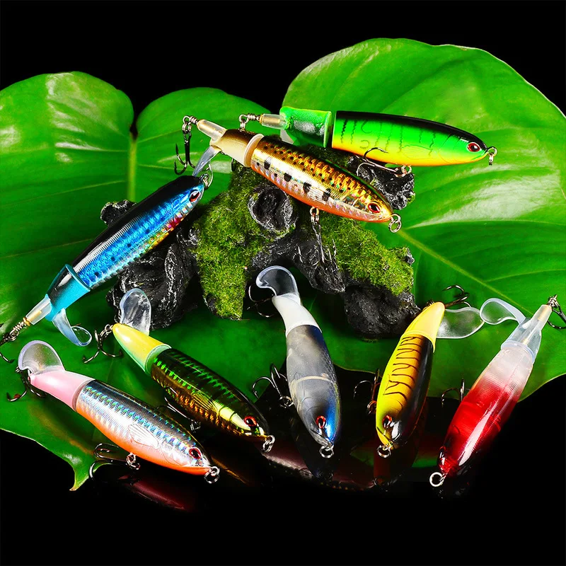 1 Pcs Hard Fishing Bait 15G 11CM Sinking Bait Vibrating Rattan Hook Wiggler Deep Submergence Marine Artificial Plastic Bait