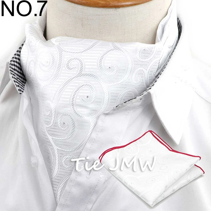 Coffret Cravate Et Mouchoir En Soie 100% Di Amore - Style Ascot - Taille Unique Multicolore