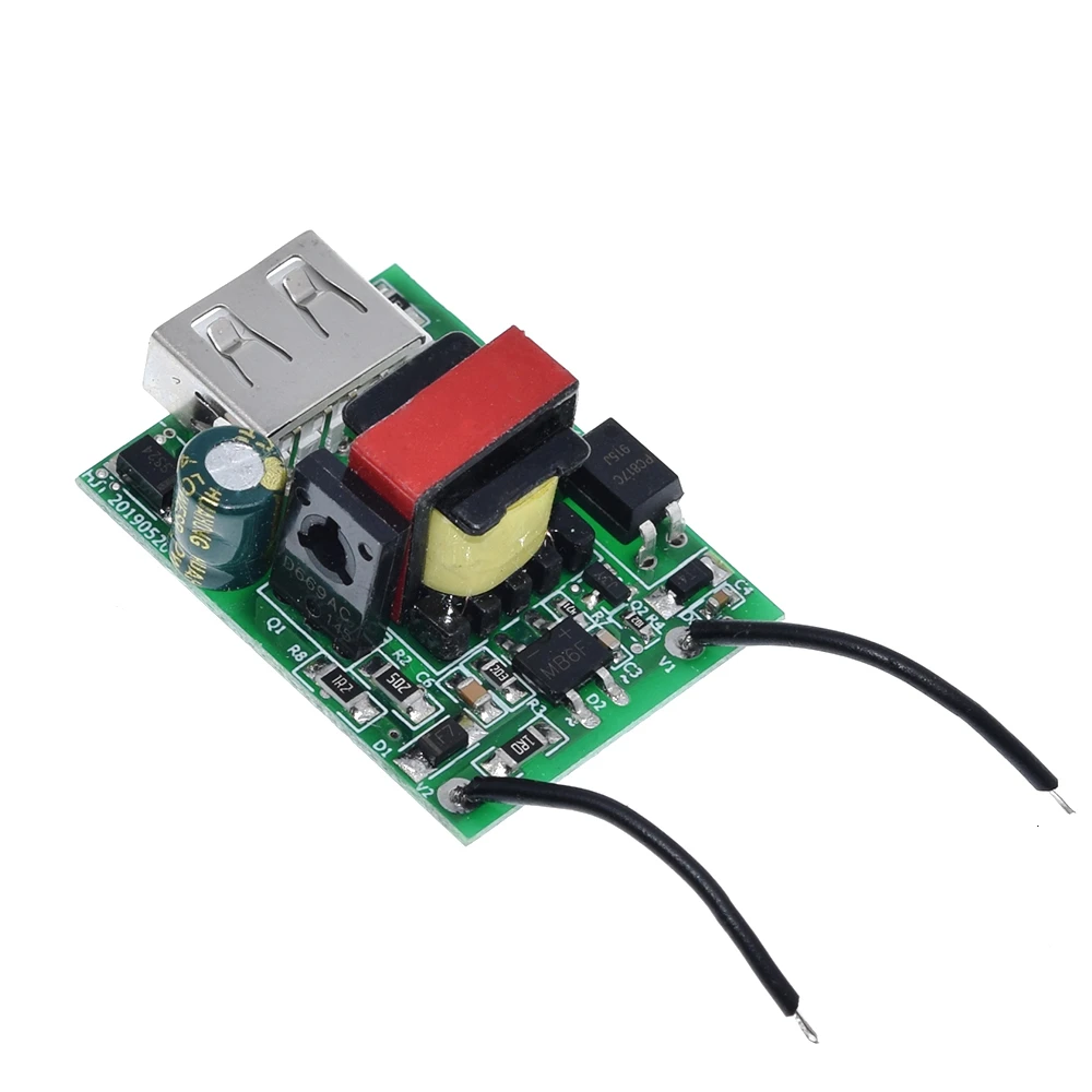 1/3PCS USB DC Step-Down-Modul, isolierte Stromversorgung, Abwärtswandler, Spannungsstabilisator, 12V 24V 36V 48V 72V auf 5V 1A – Detail 4
