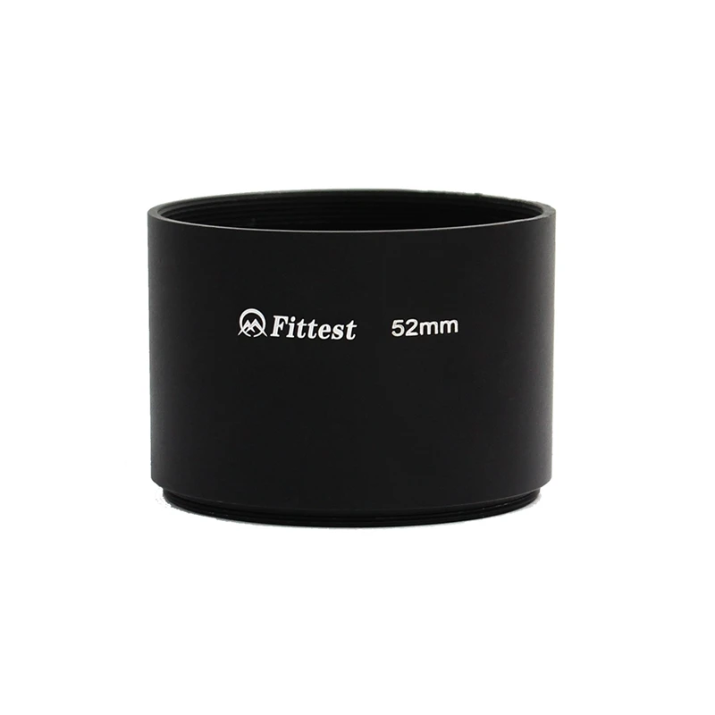 

Camera Lens Hood,Aluminum Lens Hood Shade Universal Screw-Type Metal Mirror Telephoto Reflex Camera Lens Hood 52mm