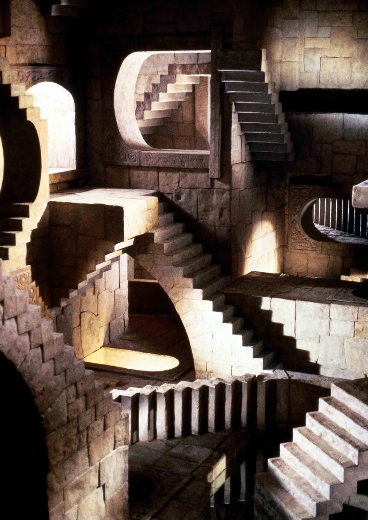 Labyrinth - Stairs Classic Movie Art Silk Poster Print 24x36inch