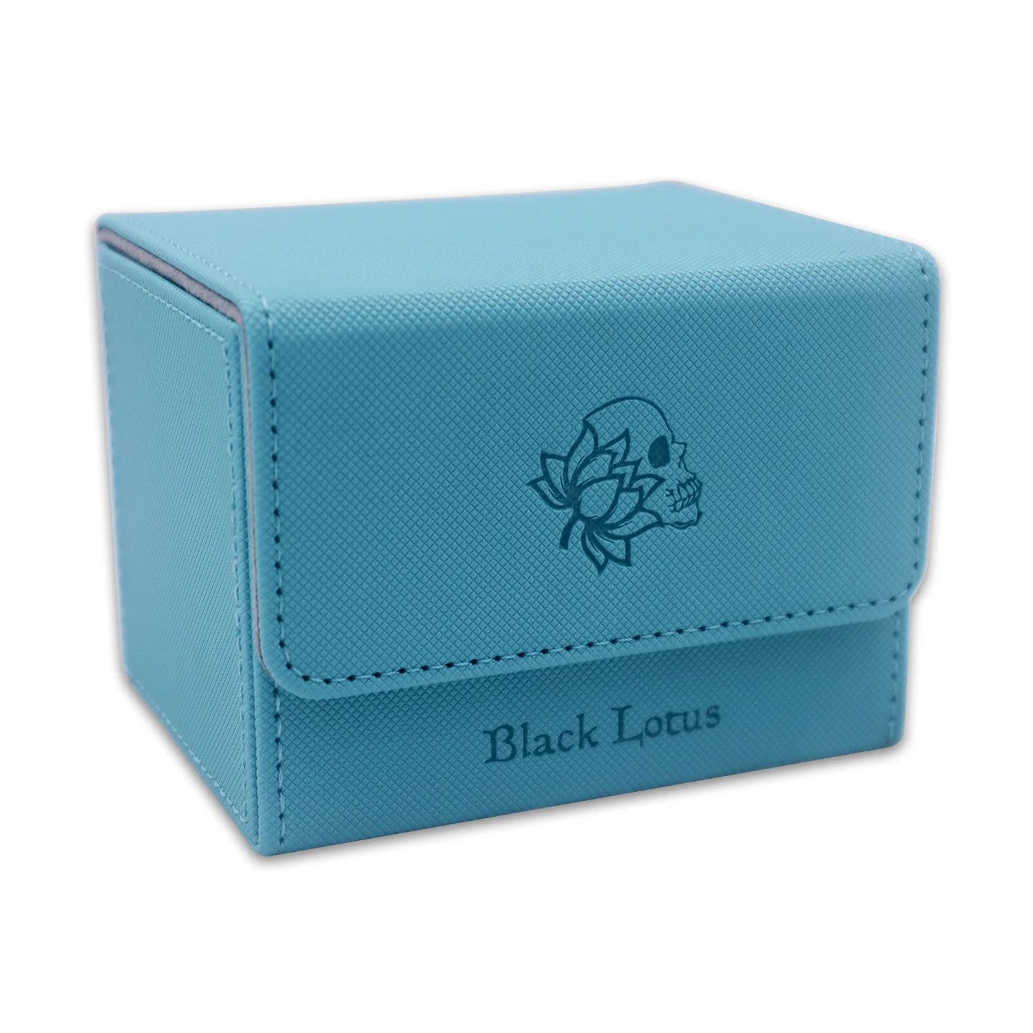 BL PU Leather PREMIUM High Quality Strong Large 100+Cards Storage Box for MTG/POKEMON/YGO/FLESH AND BLOOD CARDS DECK CASE Holder