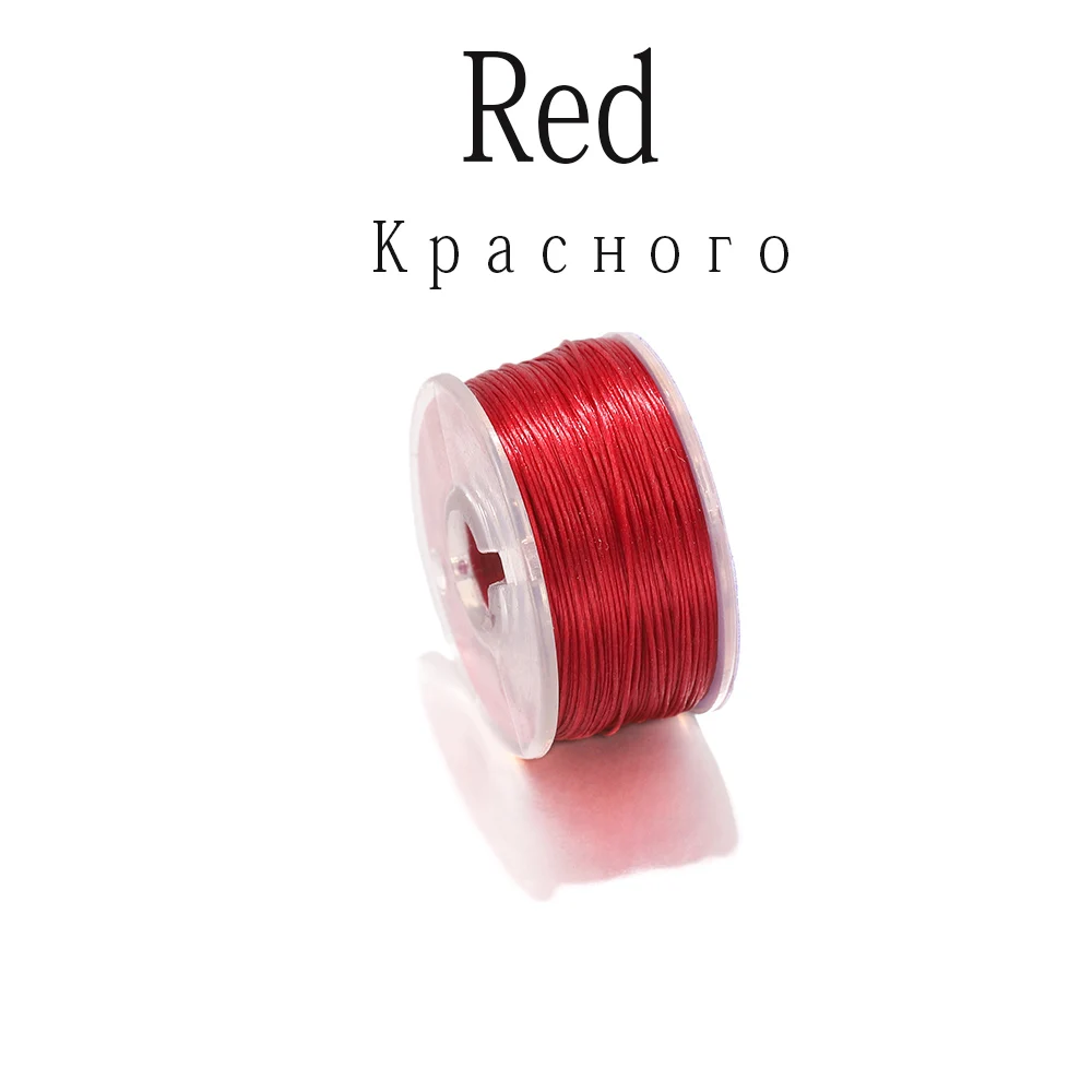 50 yards nylon kraal draad niet-elastische kralen draden rocailles koord draad voor DIY armbanden ketting sieraden maken benodigdheden