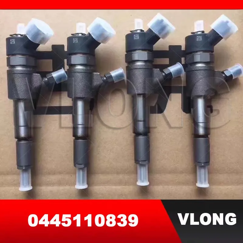 

0445110839 Diesel Fuel Injector 0 445 110 839 Common Rail Injection Nozzle FGG00-A38 For Yutong Bus