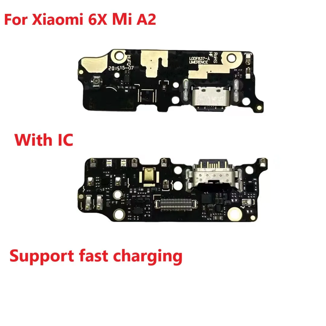 

USB Charger Dock Flex Cable For Xiaomi 6X Mi6X Mi A2 Port Plug Jack Connector Board