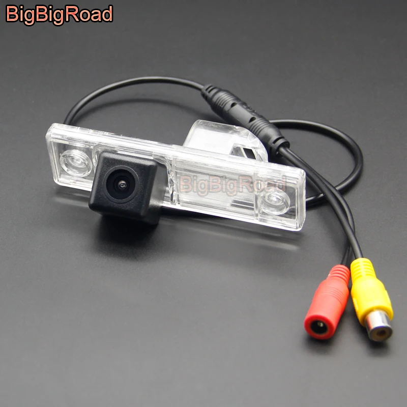 

BigBigRoad For Chevrolet Chevy Spark Sonic Sens Chance Tosca Lanos Optra Wireless Rear View Camera HD Color Image Waterproof