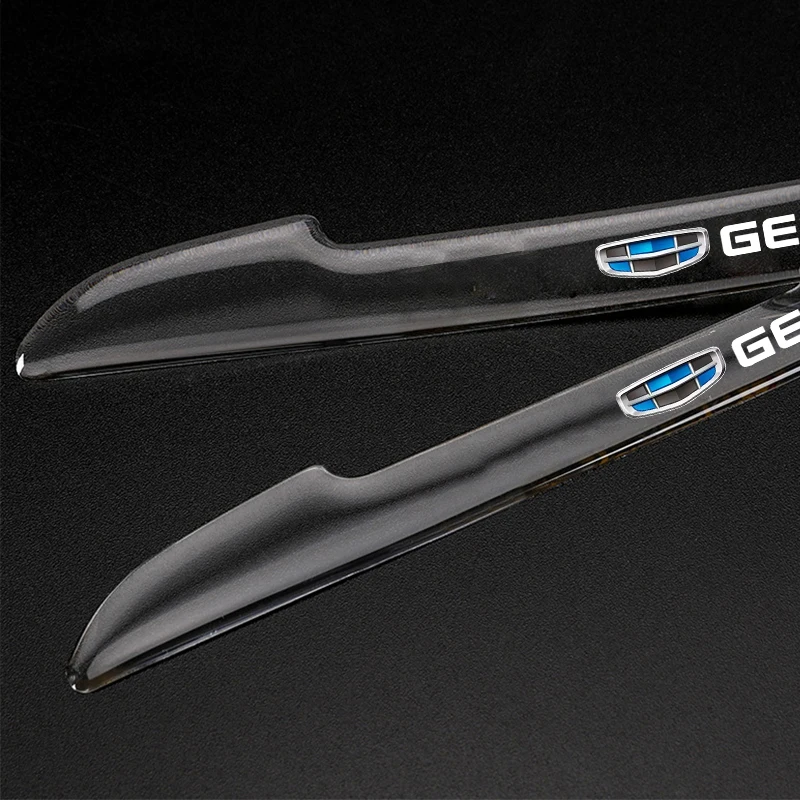 4pcs car door anti-collision strip decoration modification For geely coolray atlas Emgrand X7 EC7 Boyue CK2 GC6 Parts LC