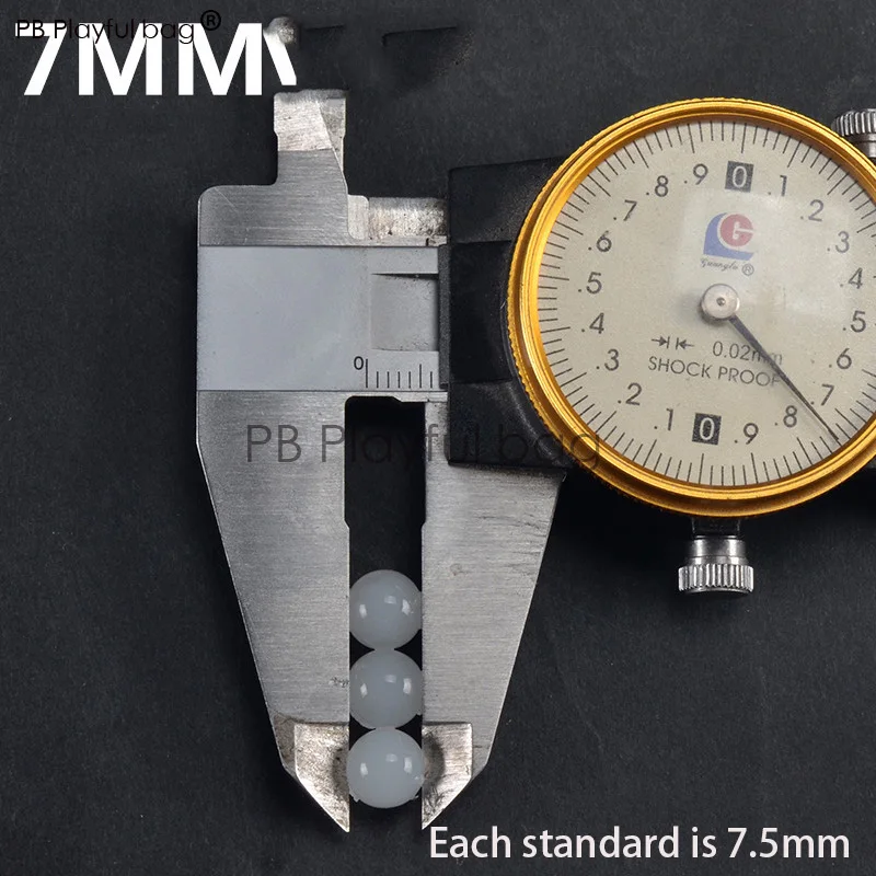 Pb zabawny worek sportowe zabawki na świeżym powietrzu 7mm mlecznobiałe kulka żelowa YBX 7-8mm Jinming akcesoria do zabawek ID14