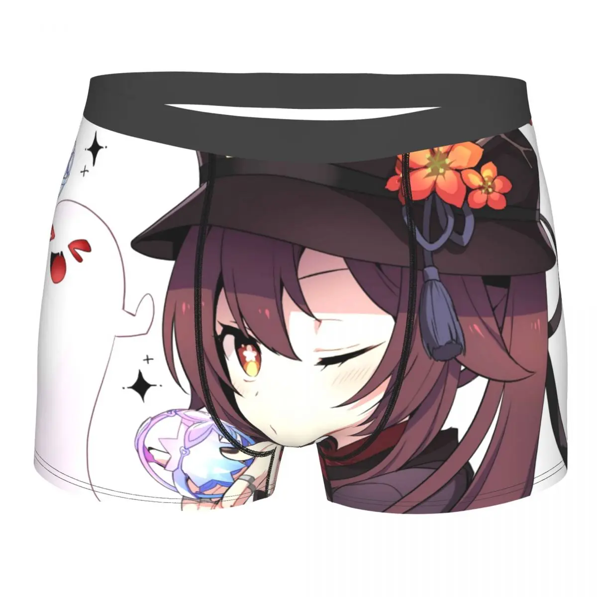 

Video Game,Genshin Impact Underpants Breathbale Panties Male Underwear Print Shorts Boxer Briefs