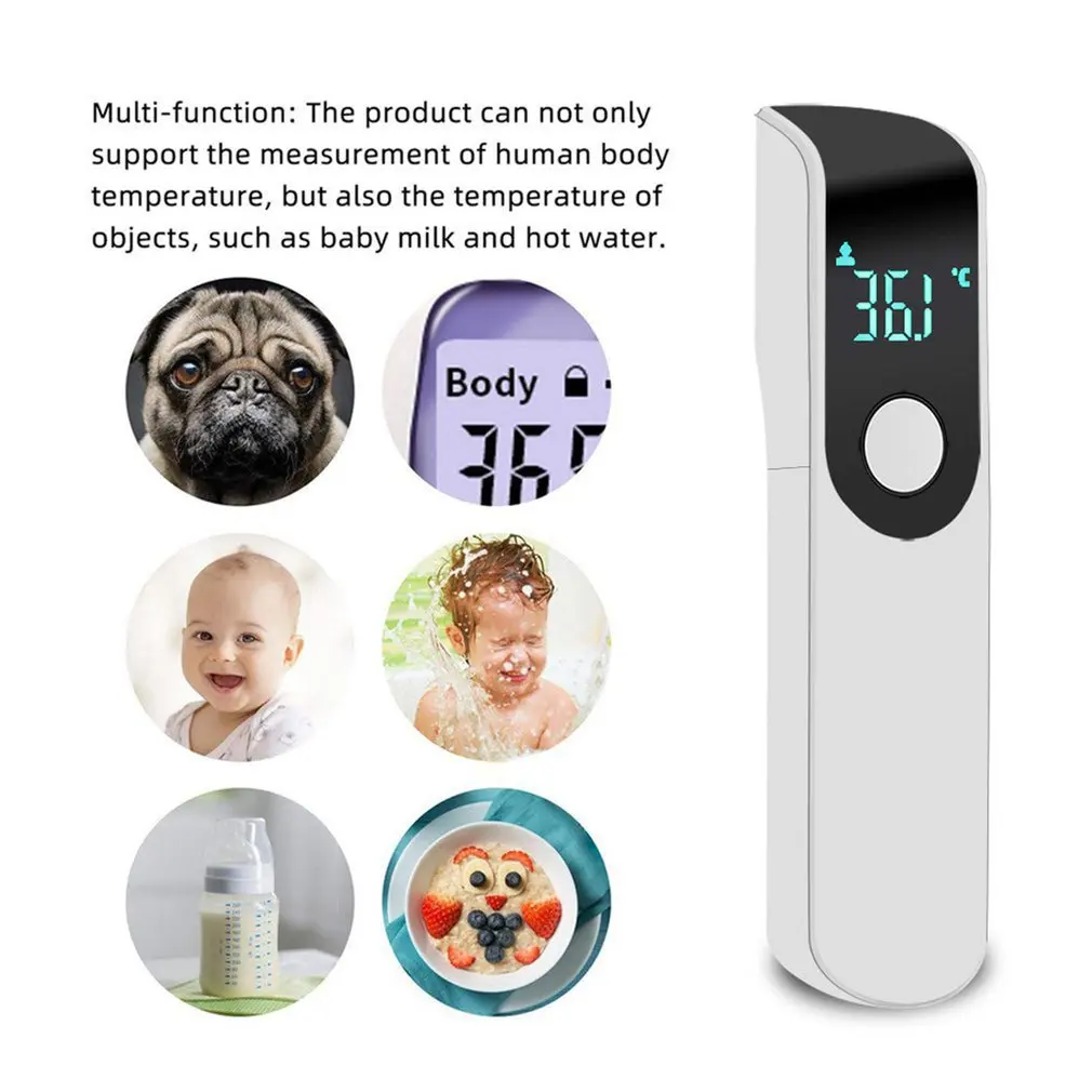 Baby Thermometer Digital LCD Infrared Body Measurement Mini Forehead Ear Non-Contact Body Термометр Baby Children Termômetro