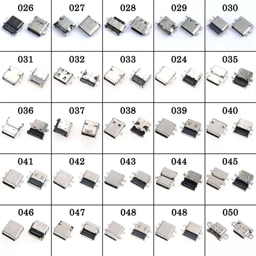 Cltgxdd tipo C 6 12 24 Pin SMT presa connettore USB 3.1 femmina SMD DIP per Lenovo HP ASUS Nokia JBL Blackview Huawei LG Xiaomi