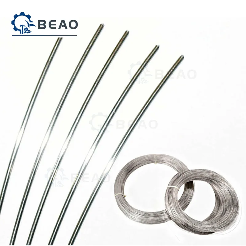 5Meters 304 Stainless Steel Spring Wire 0.4/0.5/0.6/0.7/0.8/1/1.2/1.3/1.5/1.8/2mm Spring Steel Wire