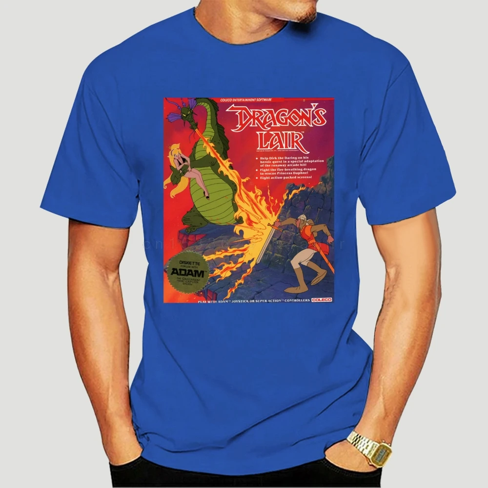  Lair T Shirt Don Bluth Videogame Laserdisc 1983 Nes Commodore