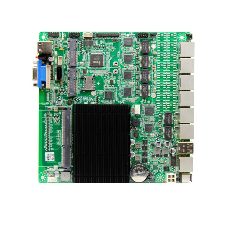 X86 6 LAN Soft Router intel J1900 Pfsense Firewall Mainboard For 1U Server