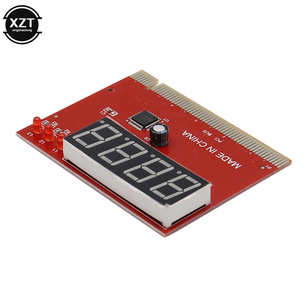 4-Digit Computer Motherboard Mini PCIE LPC Debug Post Card  Digital PCI PCI-E LED Diagnostic Display Tester card Test PC Desktop