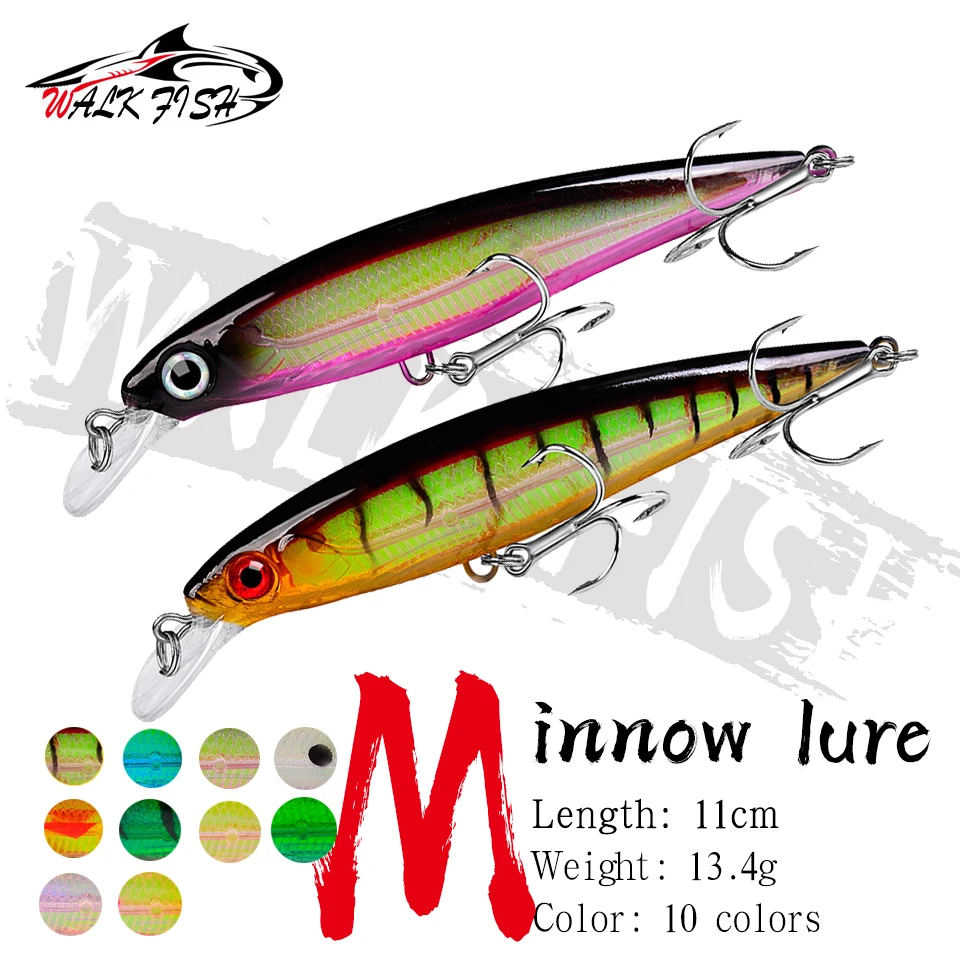 Walk Fish Swimbait 11cm – Cebo duro de pececillos - imagen 2