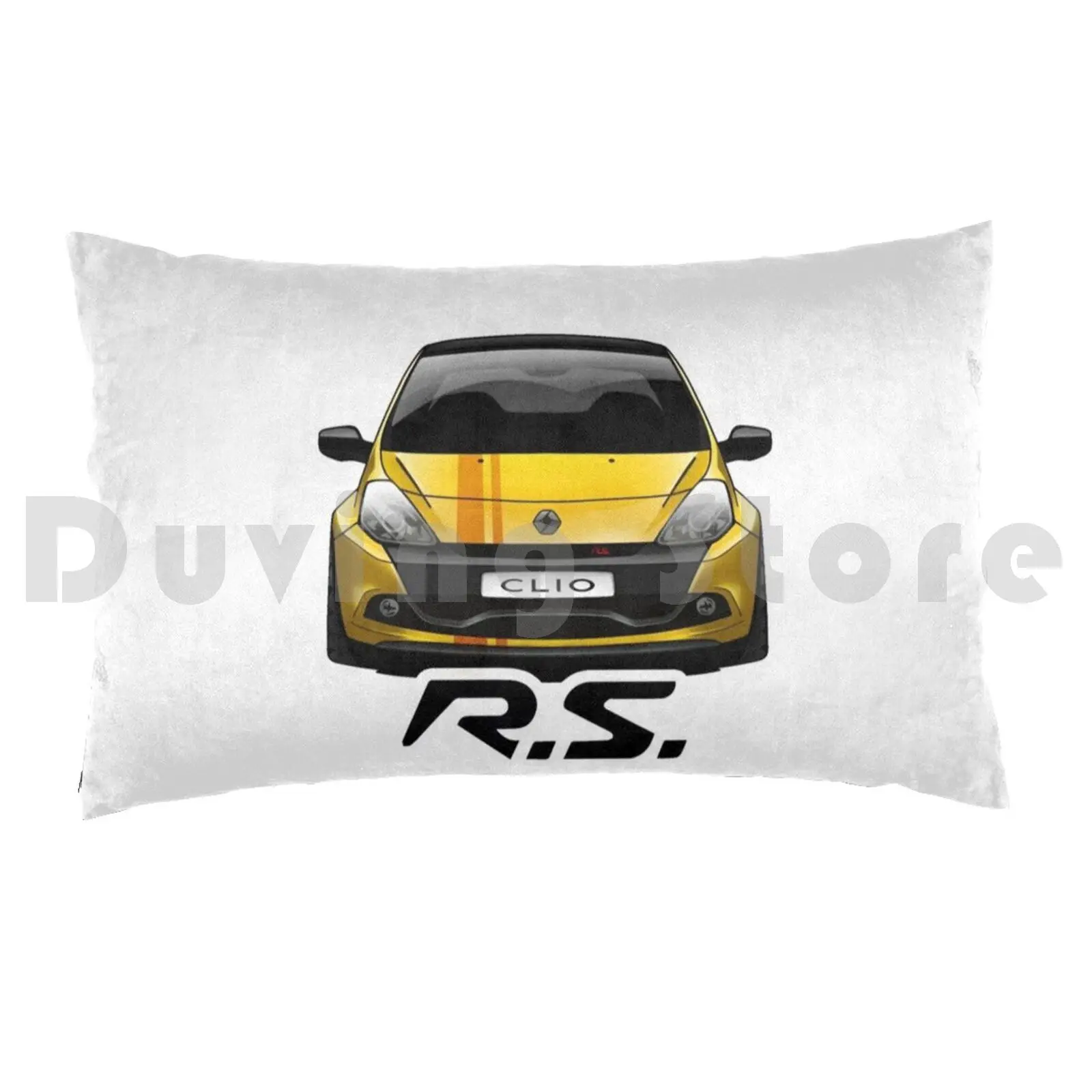 Clio Rs 3 Design 2020 Pillow Case DIY 50*70 Clio Rs Clio3 Sport Desgin 2020 2021