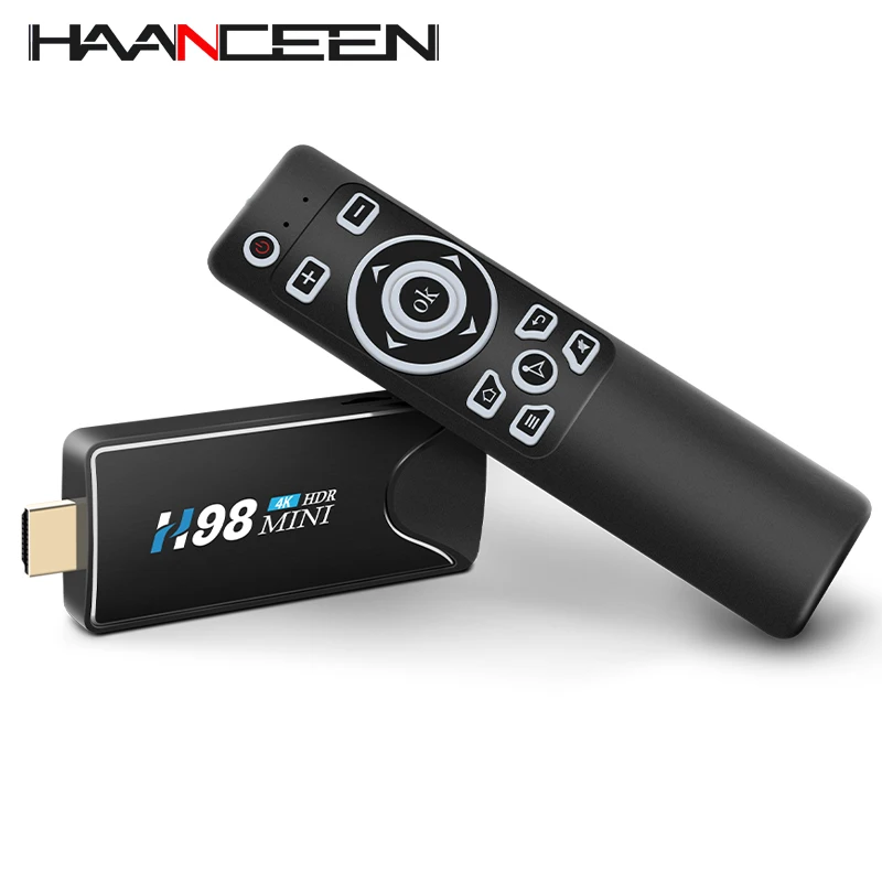 

Android 10 H98 MINI TV Stick Allwinner H313 Quad Core 2GB 8GB/16GB 4K Ultra HD 2.4G&5G Dual Wifi BT4.0 Smart Set Top Box TV BOX