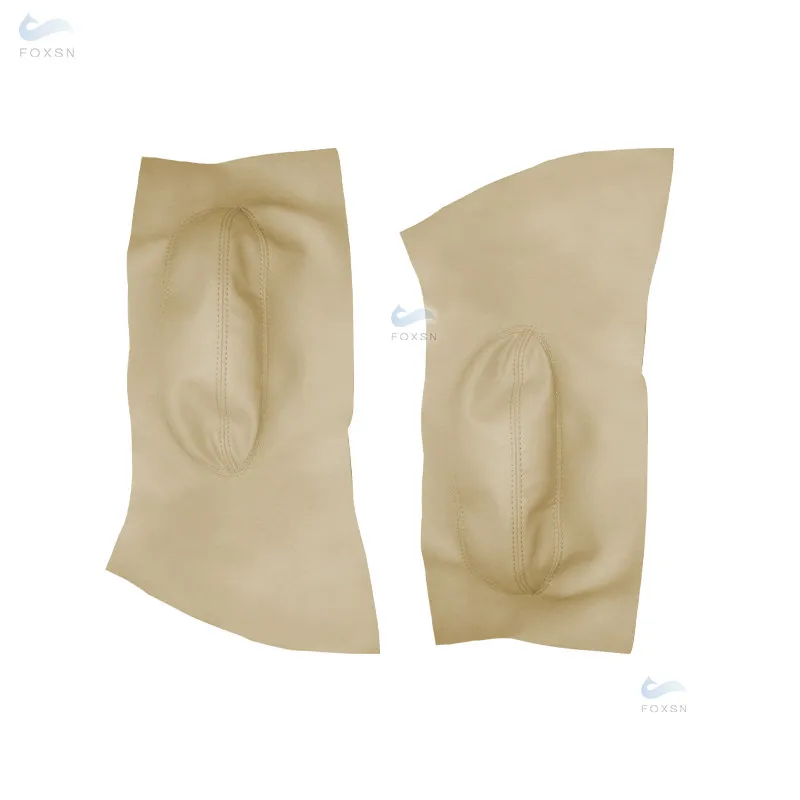 For VW Beetle 1998 1999 2000 2001 2002 2003 2004 2005 2006 -2010 2pcs Front Door Armrest Panel Cover Protective Trim Beige Color