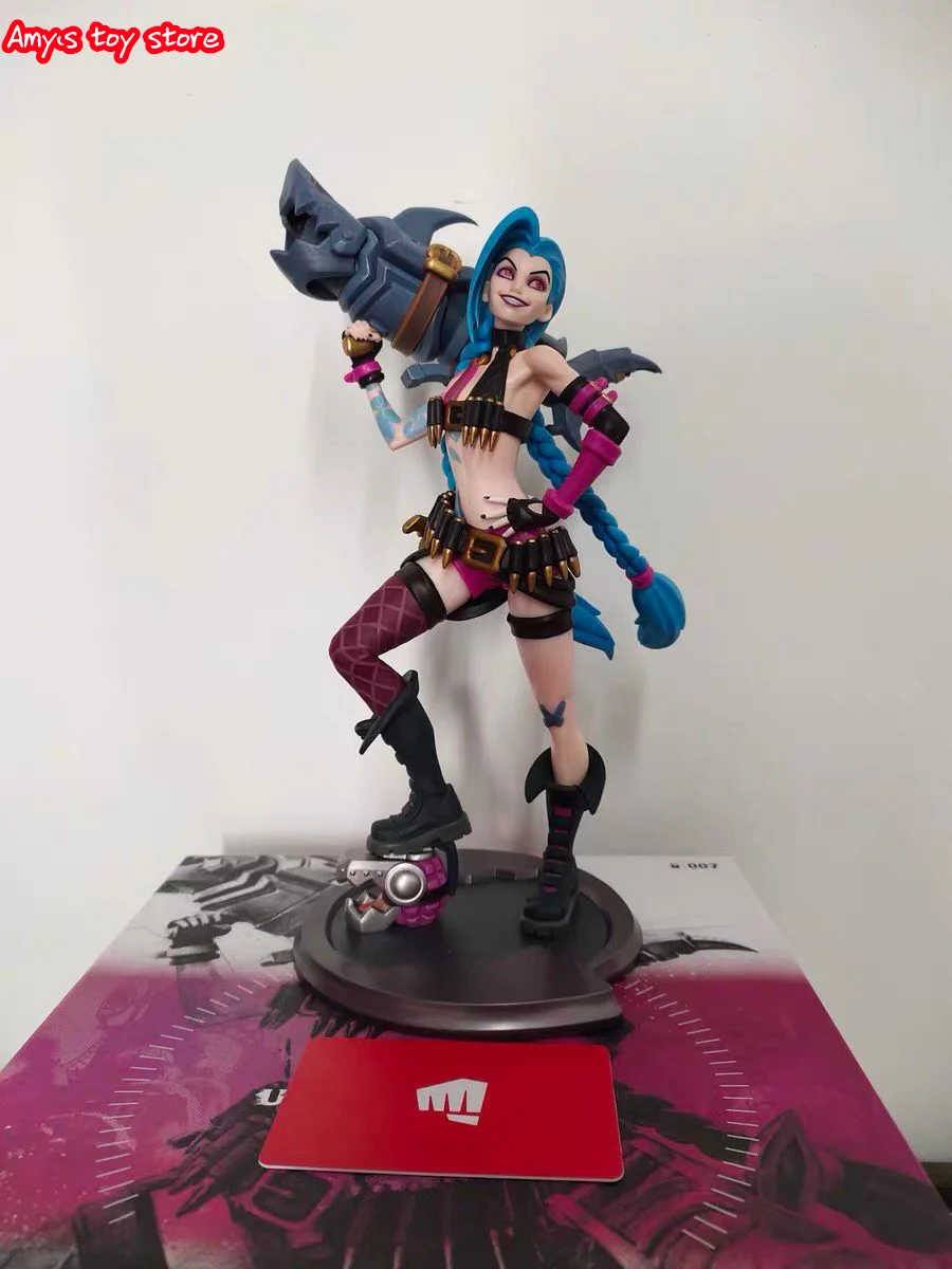 League of Legends LOL Runaway Lolita Jinx Medium Sculpture Figure Game Peripheral Official Genuine